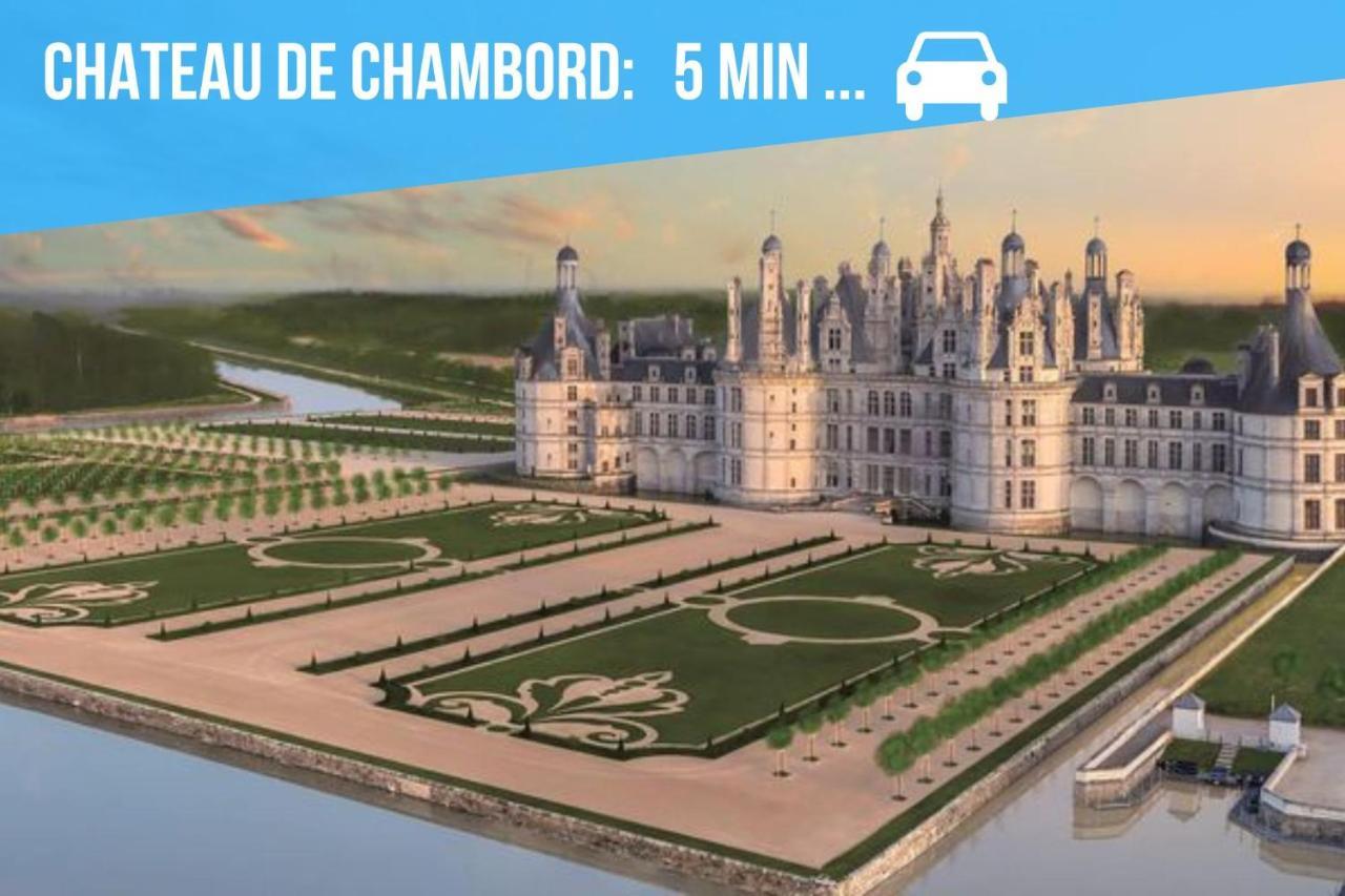 Caporizon-L'Atelier-Aux Portes Du Chateau De Chambord Saint-Claude-de-Diray Eksteriør billede